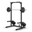 Half Rack Horizon Fitness HHR50 con Brazos de Seguridad y 25 Posiciones de Ajuste